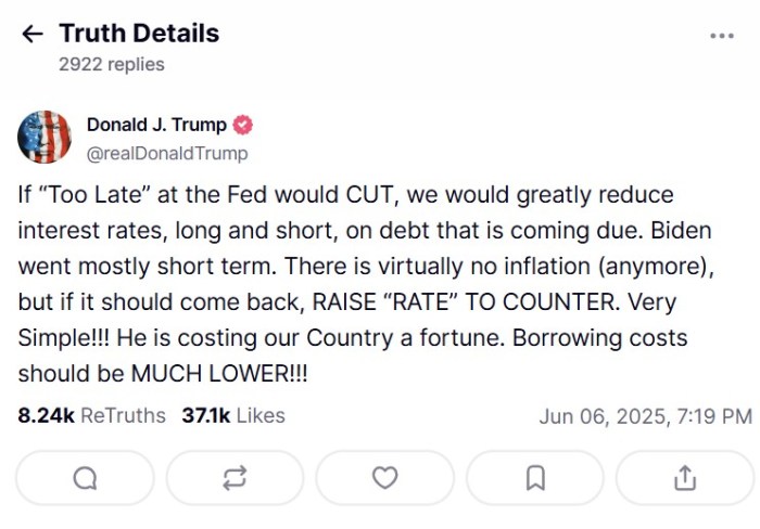 Trump Truth Social